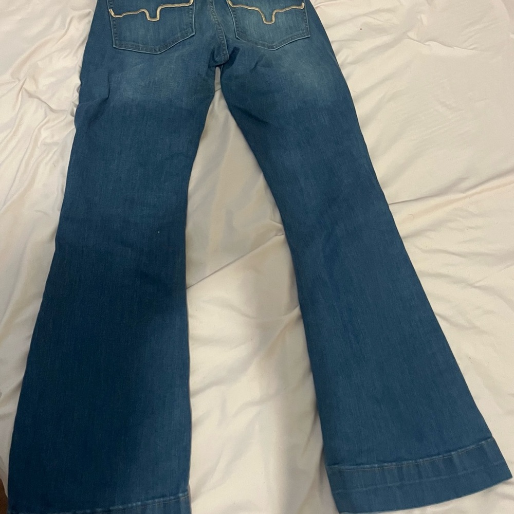 Kimes Ranch Medium Blue Flare Jeans